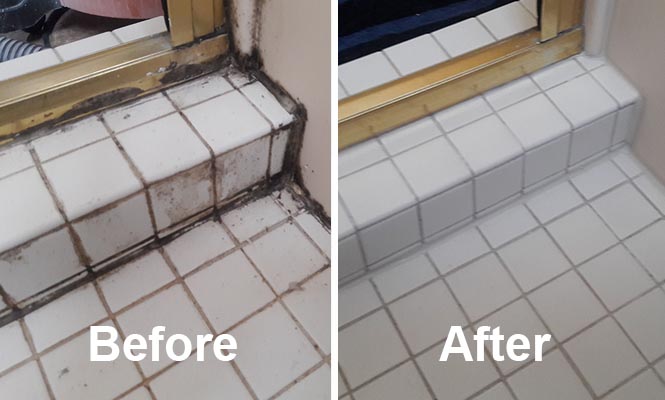 Tile Cleaning Before & After Photos