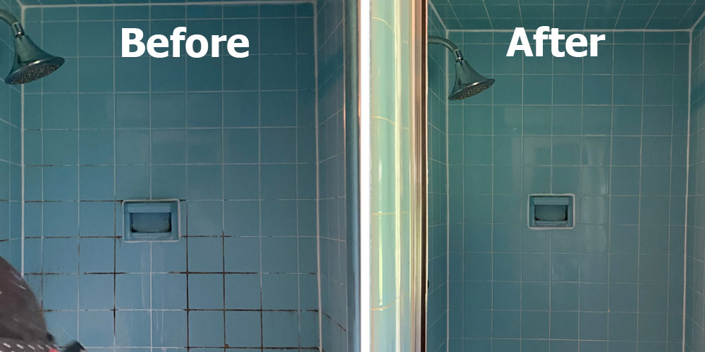 shower grout cleaning and sealing in San Diego CA
