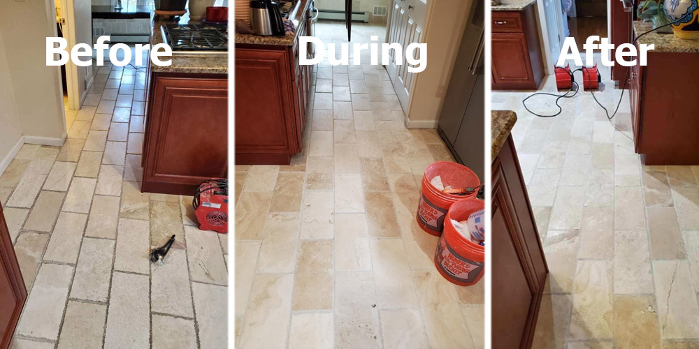 grout cleaning in San Diego, California by The Grout Medic